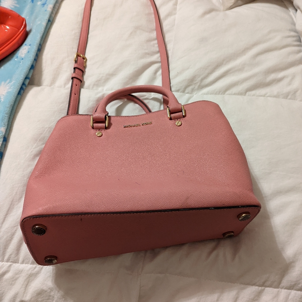 Michael Kors handbag pink leather
